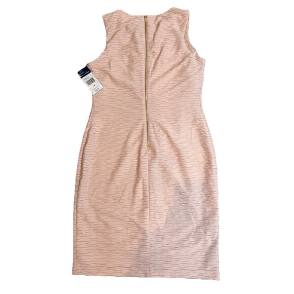 Nwt Women’s Chaps Drew Blush Color Dress - Picture 3 of 5